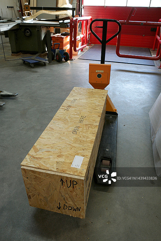 手动叉车图片素材