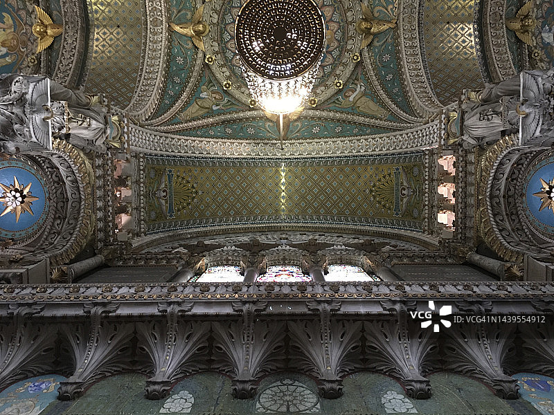 里昂富维耶圣母院图片素材