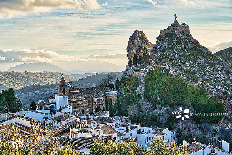 卡斯特里尔 - 西班牙格拉纳达省图片素材