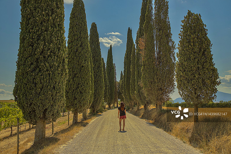 意大利托斯卡纳蒙蒂基耶洛图片素材