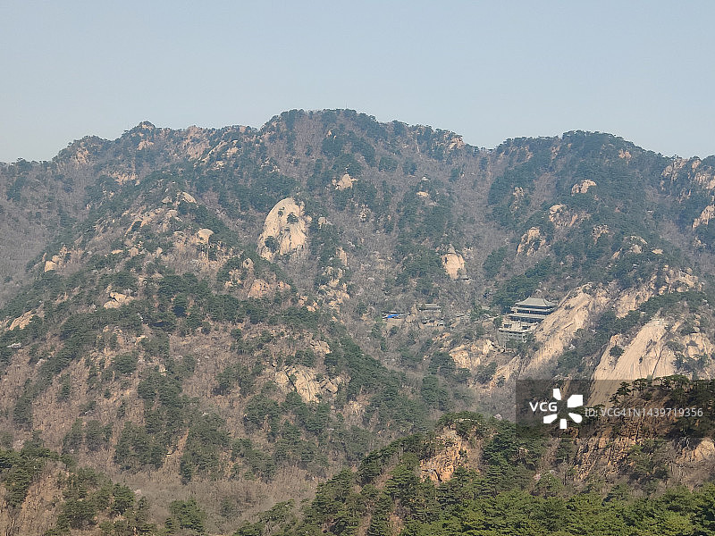 中国千山国家公园山区图片素材