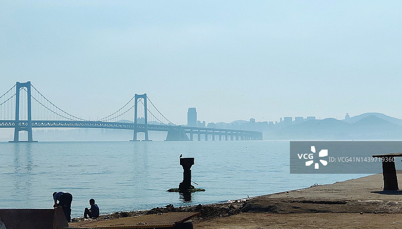 中国大连星海湾大桥图片素材