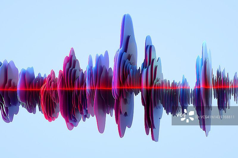 扫描脉冲图片素材