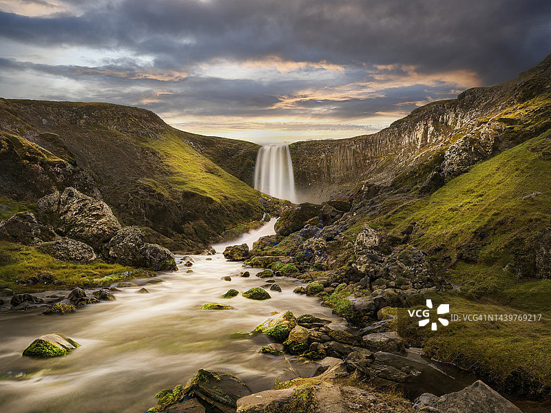 冰岛的景观图片素材