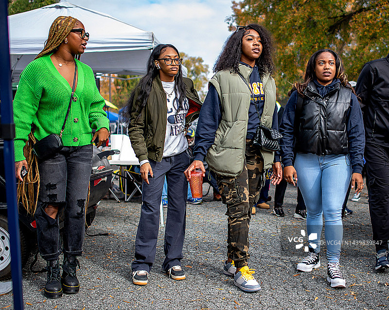 黑人大学体验：返校节图片素材