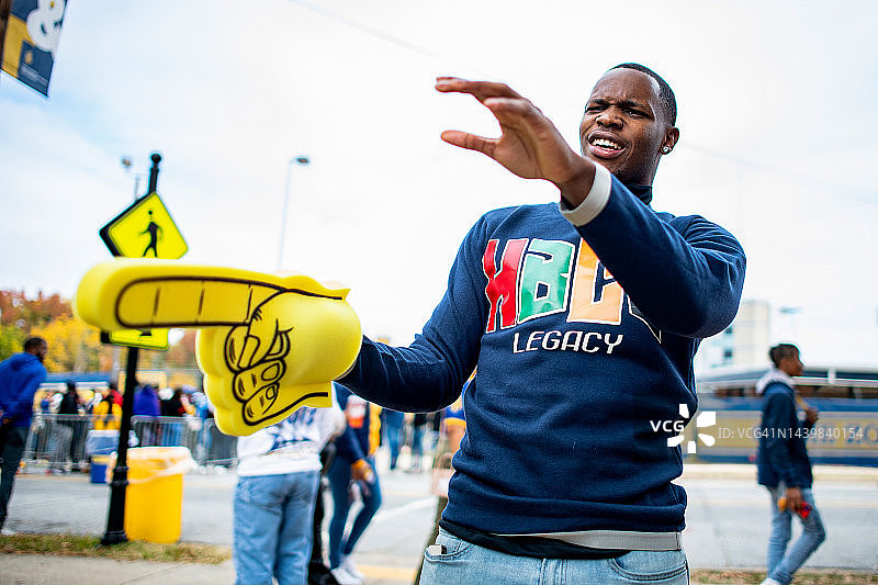 黑人大学体验：返校节图片素材