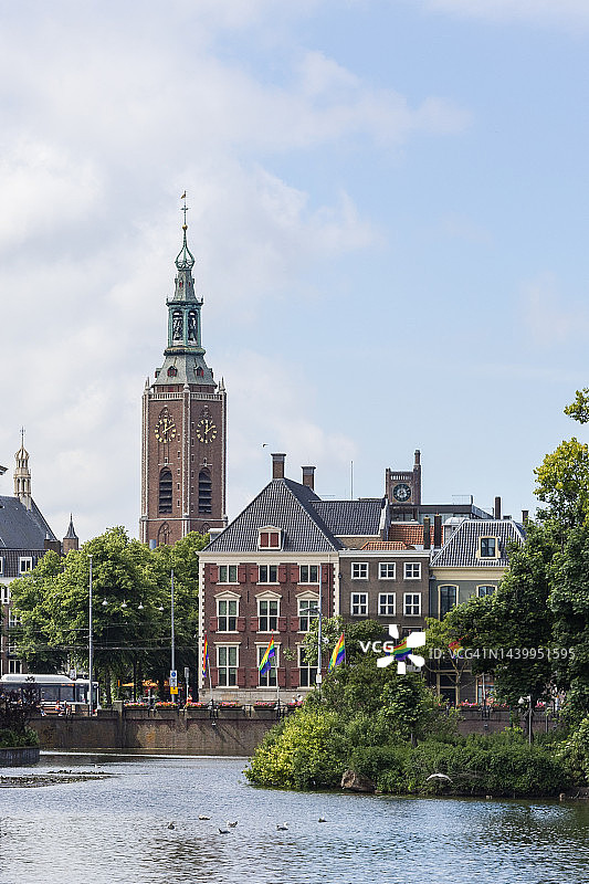 荷兰海牙议会大厦图片素材