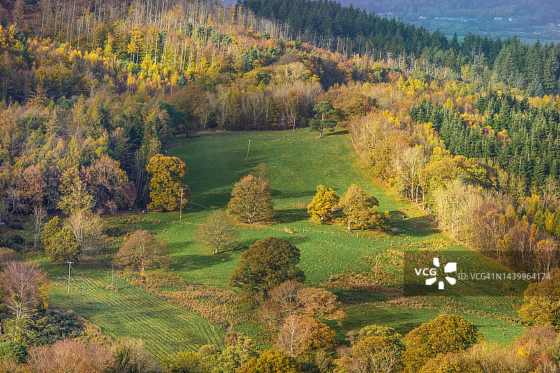 坎布里亚郡新lands山谷图片素材