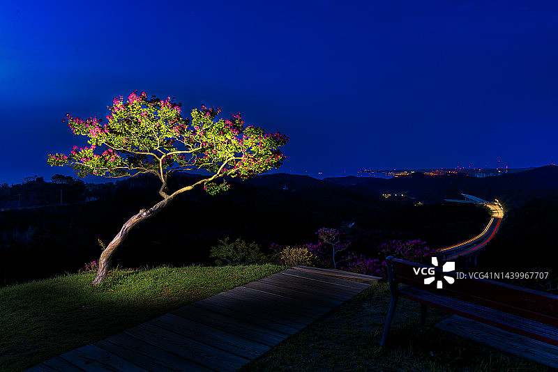 庆尚北道蔚珍郡北面桃花洞山图片素材