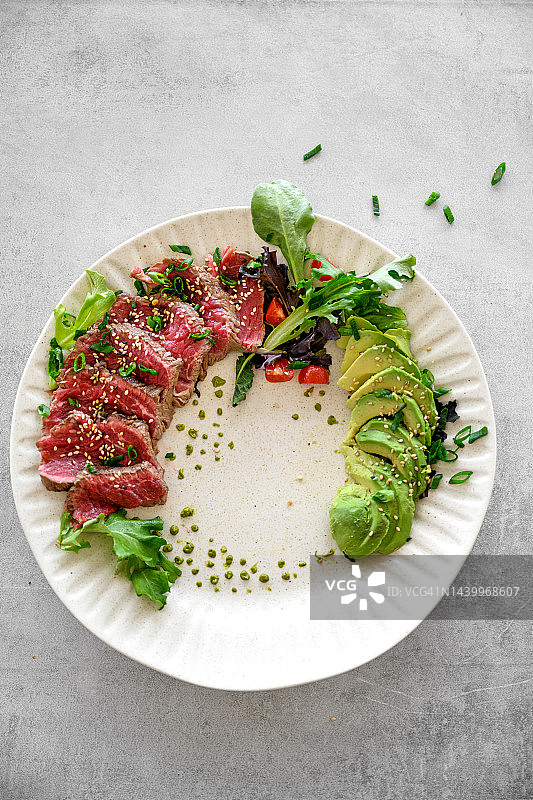 牛肉刺身图片素材