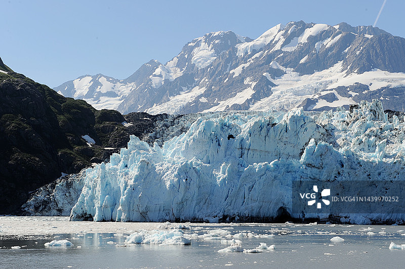 惊喜冰川图片素材