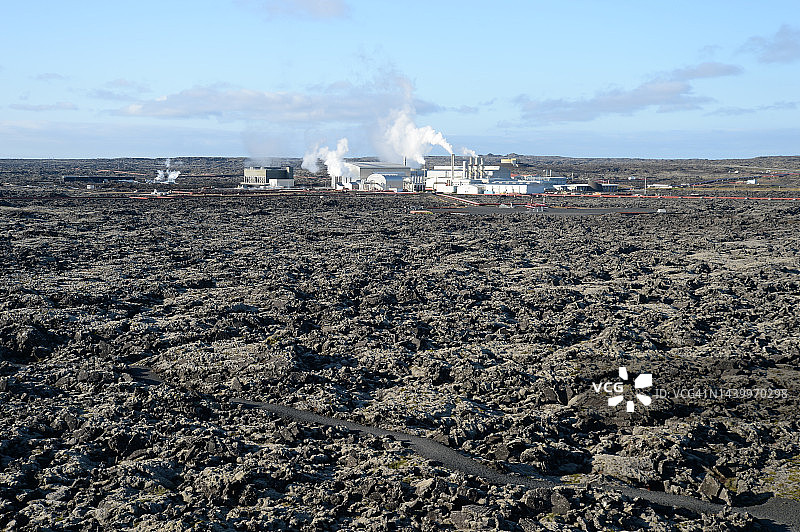 地热发电厂图片素材