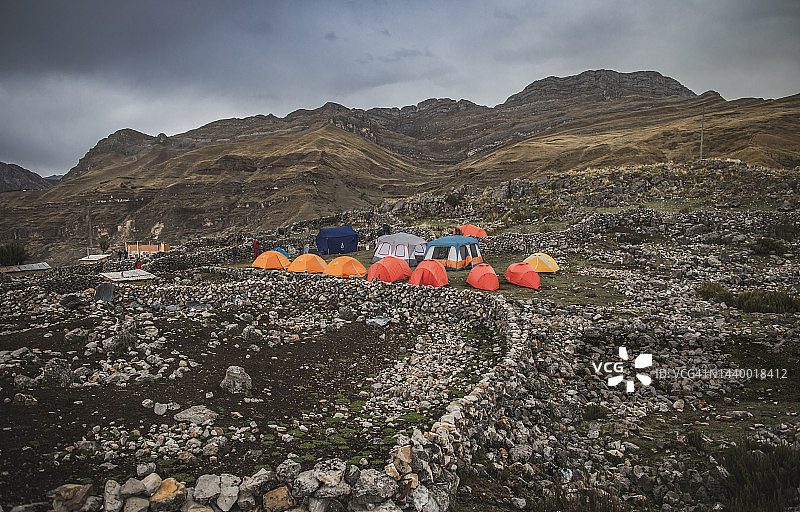 卡帕克尼安 - 卡斯蒂略 (安卡什) 至瓦努科潘帕 (瓦努科) - 秘鲁图片素材