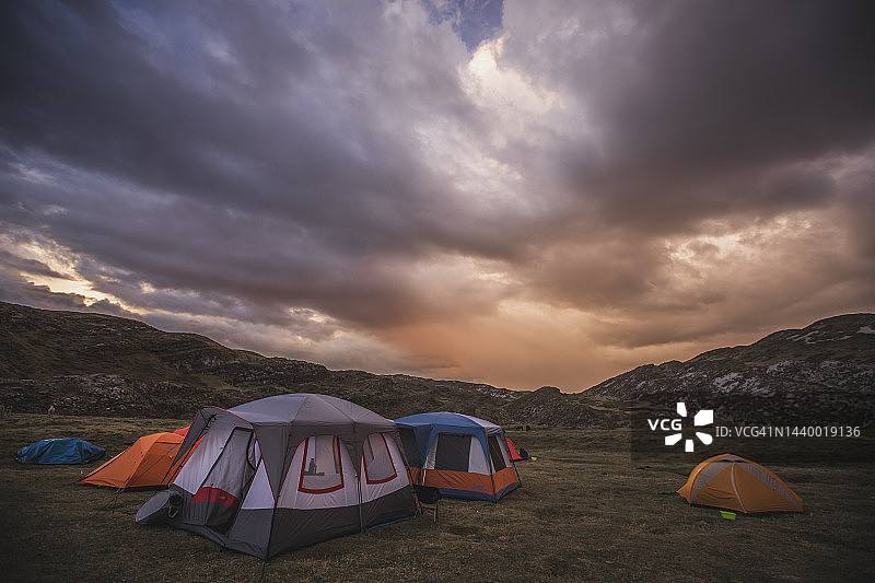 卡帕克尼安 - 卡斯蒂略 (安卡什) 至瓦努科潘帕 (瓦努科) - 秘鲁图片素材