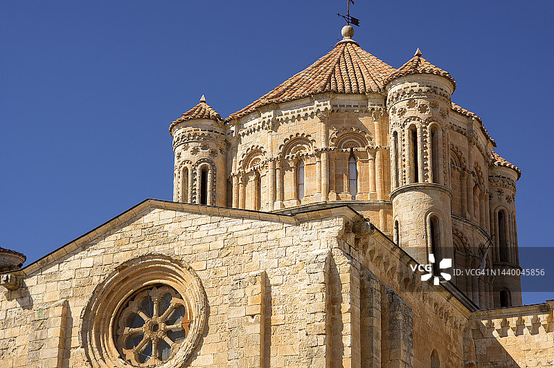 西班牙托罗圣玛丽亚拉马约尔教堂图片素材