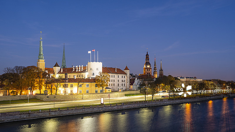 拉脱维亚里加城堡图片素材