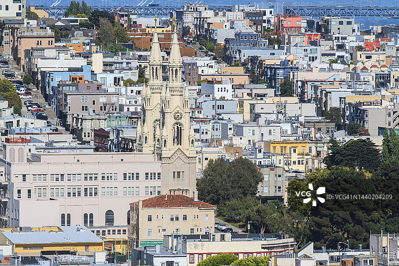 美国旧金山城市风光图片素材