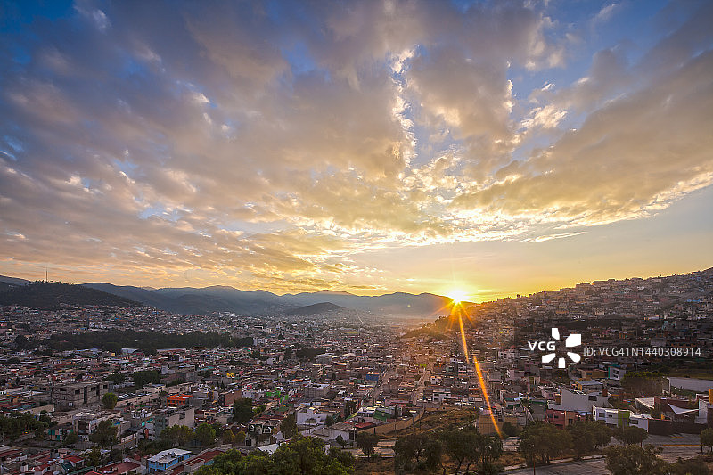 墨西哥帕丘卡城市景观图片素材
