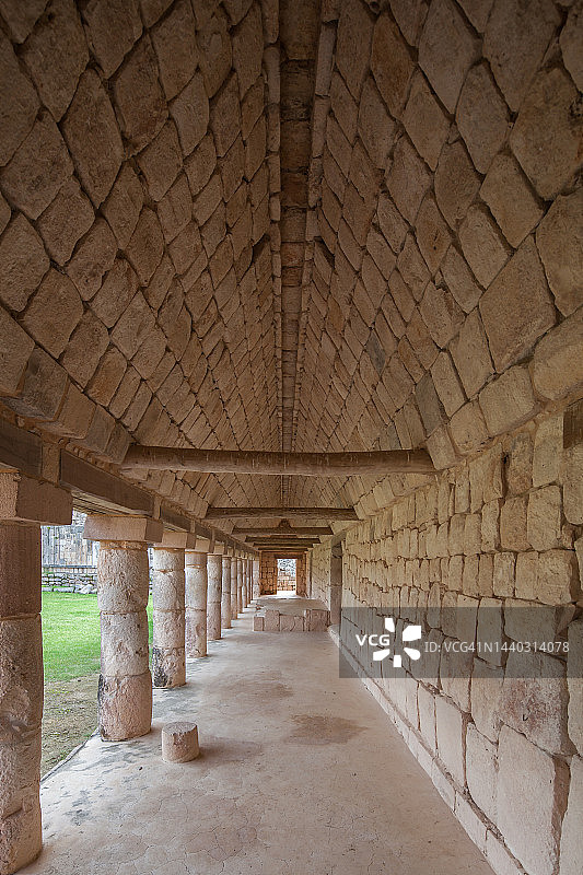 玛雅遗址，玛雅金字塔，乌斯马尔，墨西哥图片素材