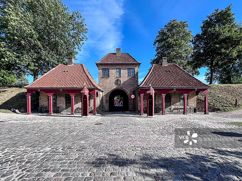 哥本哈根卡斯特雷特城堡入口图片素材