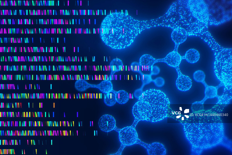 基因组分析背景图片素材