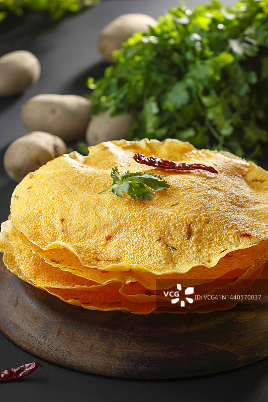 土豆薄饼图片素材