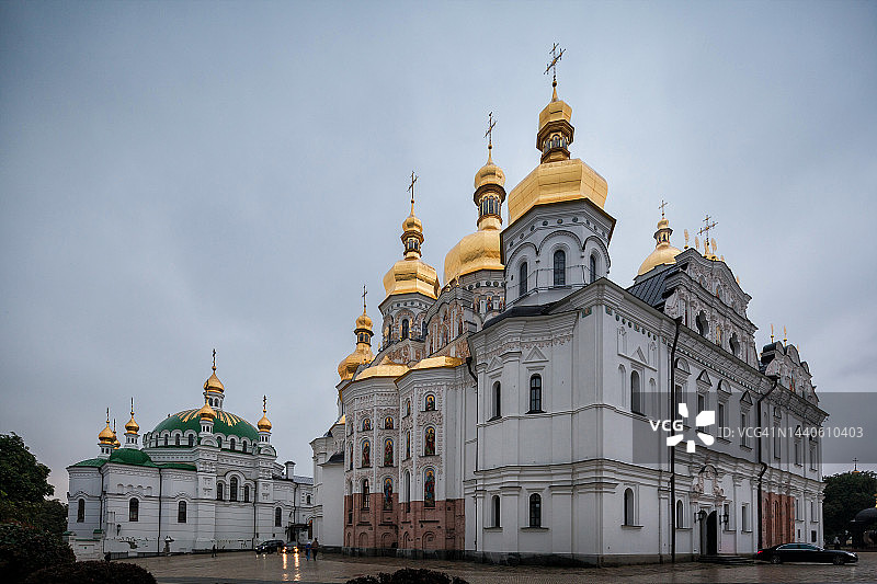 乌克兰基辅的佩约尔斯克修道院图片素材