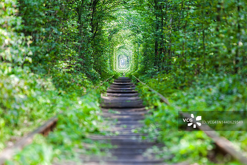 乌克兰爱情隧道图片素材