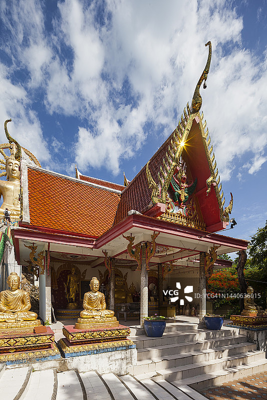 泰国苏梅岛千手观音寺图片素材