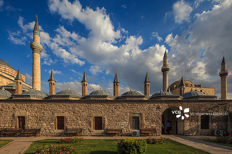 土耳其安卡拉的库卡特佩清真寺图片素材