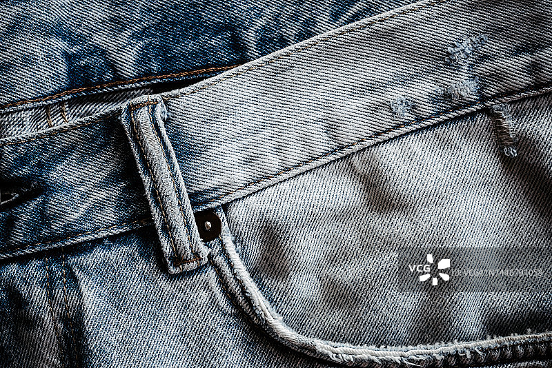 牛仔裤纹理特写图片素材