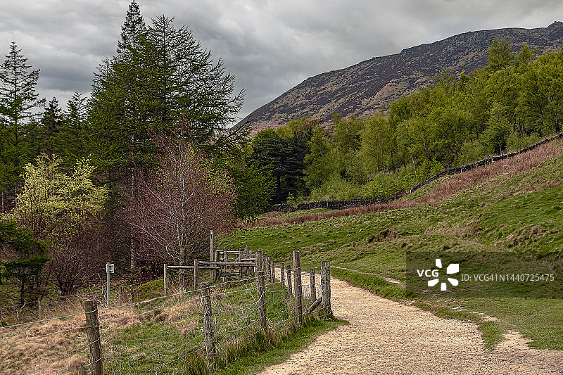 多夫石周边步道图片素材