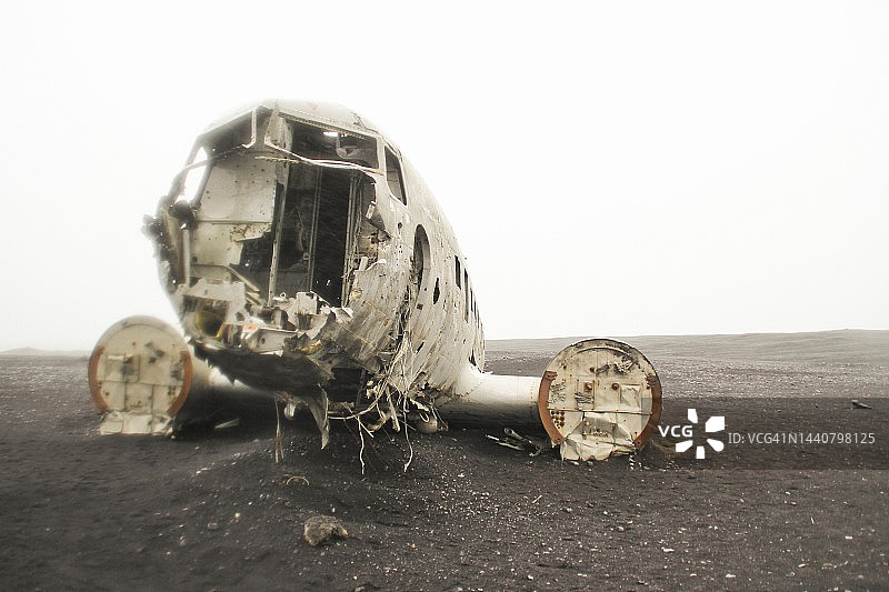 飞机残骸图片素材