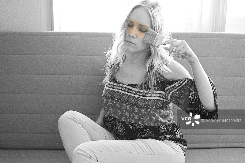 面部展示图片素材