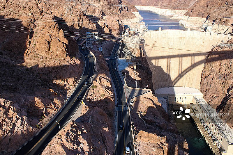 美国胡佛大坝图片素材