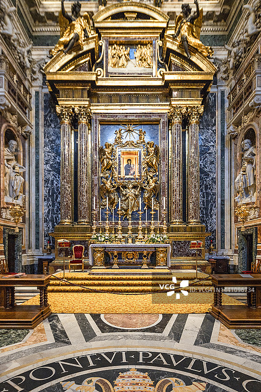 罗马圣母大教堂（意大利）图片素材