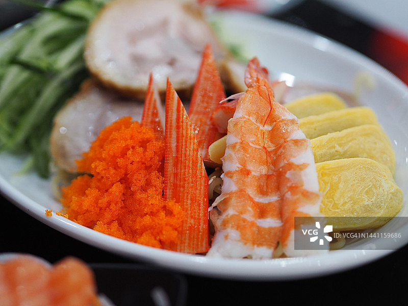 日式中华凉面图片素材