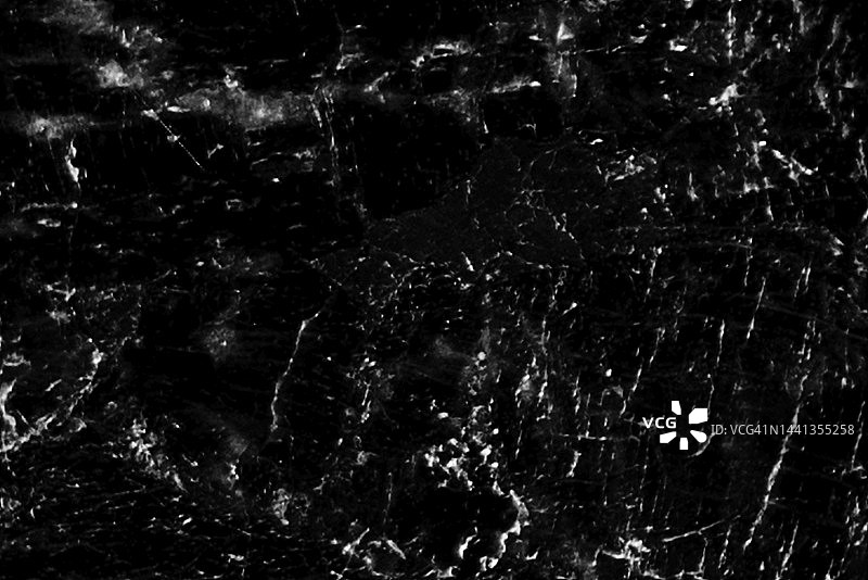 黑色背景上的噪音和划痕图片素材