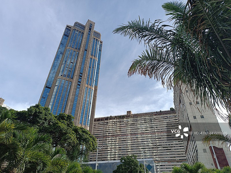 中央公园建筑群图片素材