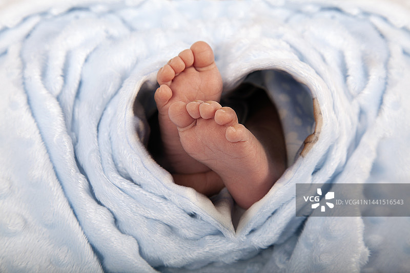 新生儿的脚图片素材