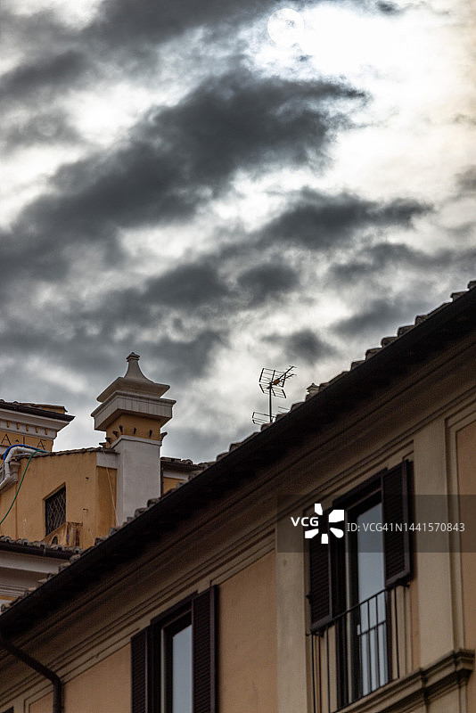 罗马风暴天空图片素材