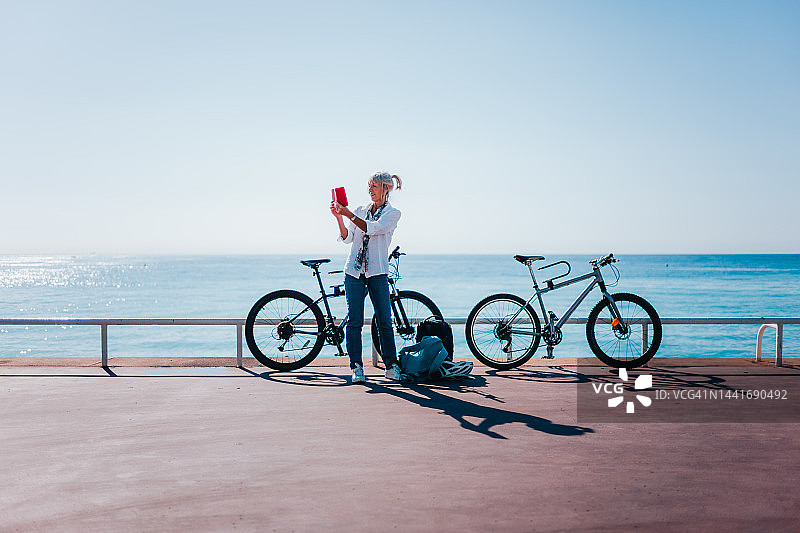 法国尼斯盎格鲁街图片素材