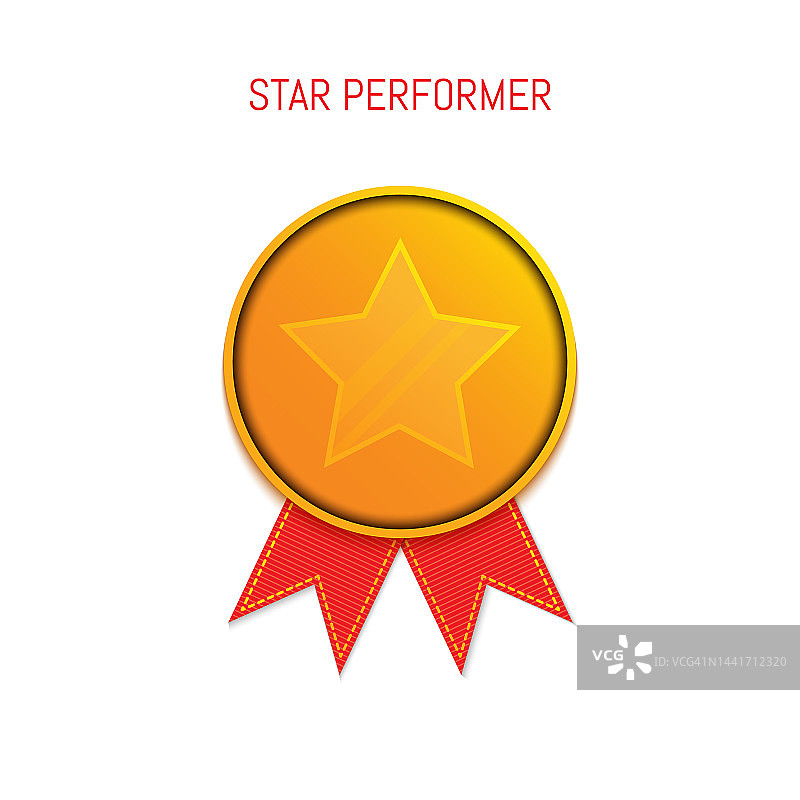 明星表演者概念插画图片素材