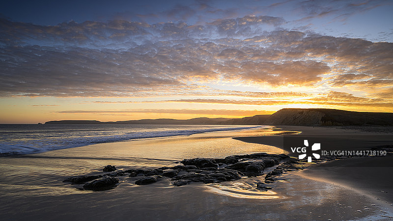 加利福尼亚州德雷克斯海滩风光图片素材