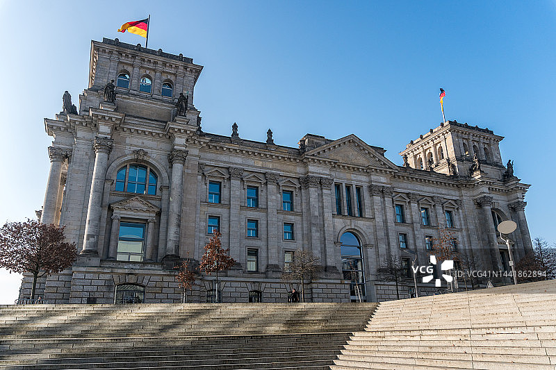 德国柏林国会大厦图片素材