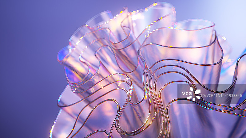 现代抽象波浪背景图片素材