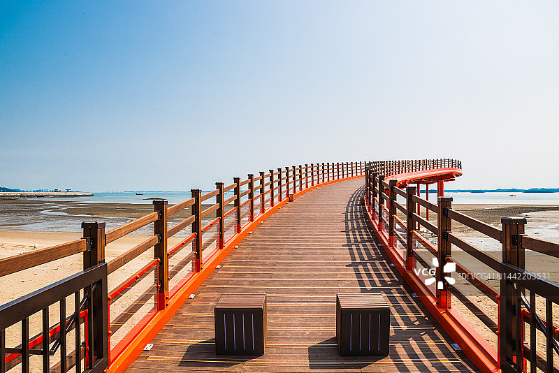 南当落日观景台图片素材