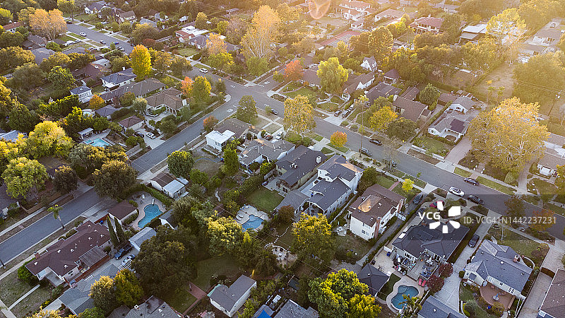 南加利福尼亚州的社区图片素材