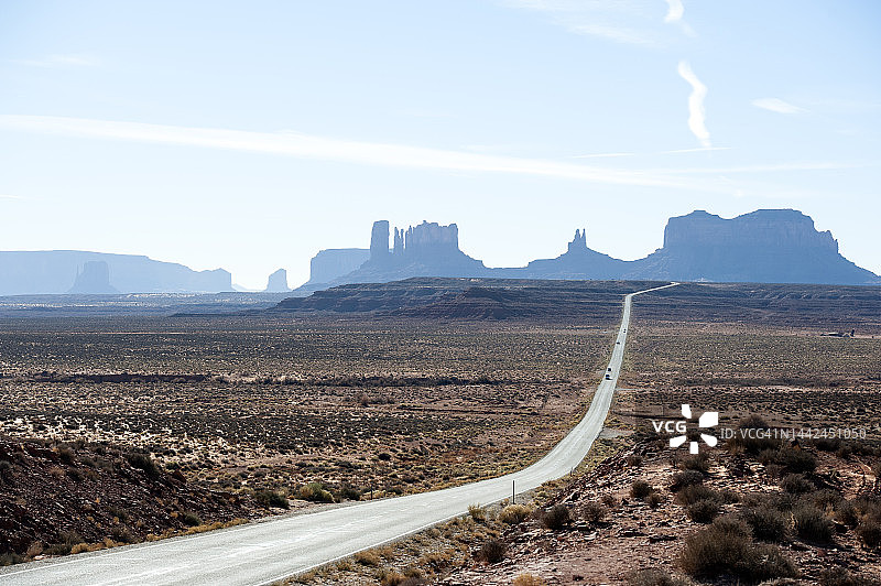 美国163号公路，纪念碑谷图片素材
