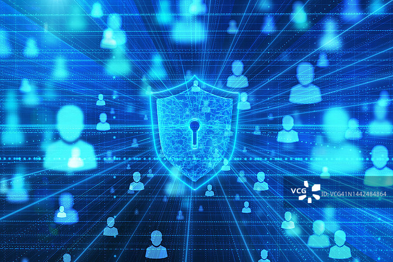 人群网络安全图片素材